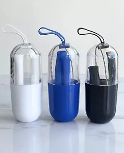 PAJA DE VIAJE DE SILICONA REUTILIZABLE - Imagen 1 de 7