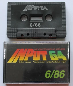 Input 64 6/86 Commodore Magazin Kassette (C64) - Photo 1/1
