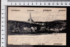 Gruss aus der Brauerei Teisnach Krs Regen Brauereikarte 1905 nach Straubing