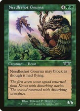 Magic MTG Tradingcard Legions 2003 Needleshot Gourna 133/145