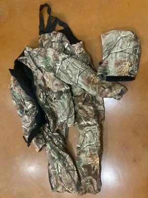 Winchester Insulated Coat/Overalls/Hood Camouflage Hunting RealTree Camo New XL - Image 1 of 3