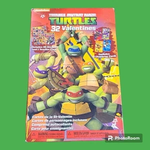 NICKELODEON TEENAGE MUTANT NINJA TORTUGAS 32 San Valentín 35 Pegatina 8 Personajes - Imagen 1 de 3