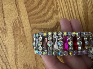 KIRKS FOLLY ICE QUEEN STRETCH BRACELET AVERAGE NEW - Picture 1 of 5