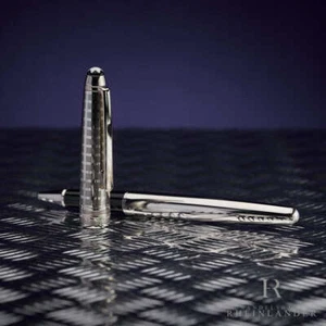 Montblanc Solitaire Stainless Steel II Classique Rollerball Fineliner ID 23863 - Picture 1 of 6