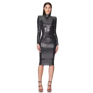 NWT Nookie Bellagio Long Sleeve Dress S Small - Picture 1 of 10