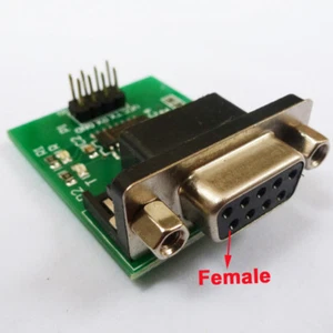 DC3.3V DC5V MAX232 RS232 zu TTL COM Port Seriell Kit Buchse DB9 zu TTL  - Bild 1 von 3