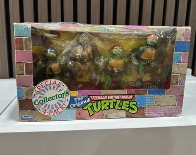 Teenage Mutant Ninja Turtles "Special Collectors 4-Pk" Original 1992 Rare-Sealed - Image 1 of 4