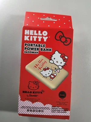 Banco de alimentación portátil Hello Kitty con indicador LED 3600mAh Foto 1 de 2