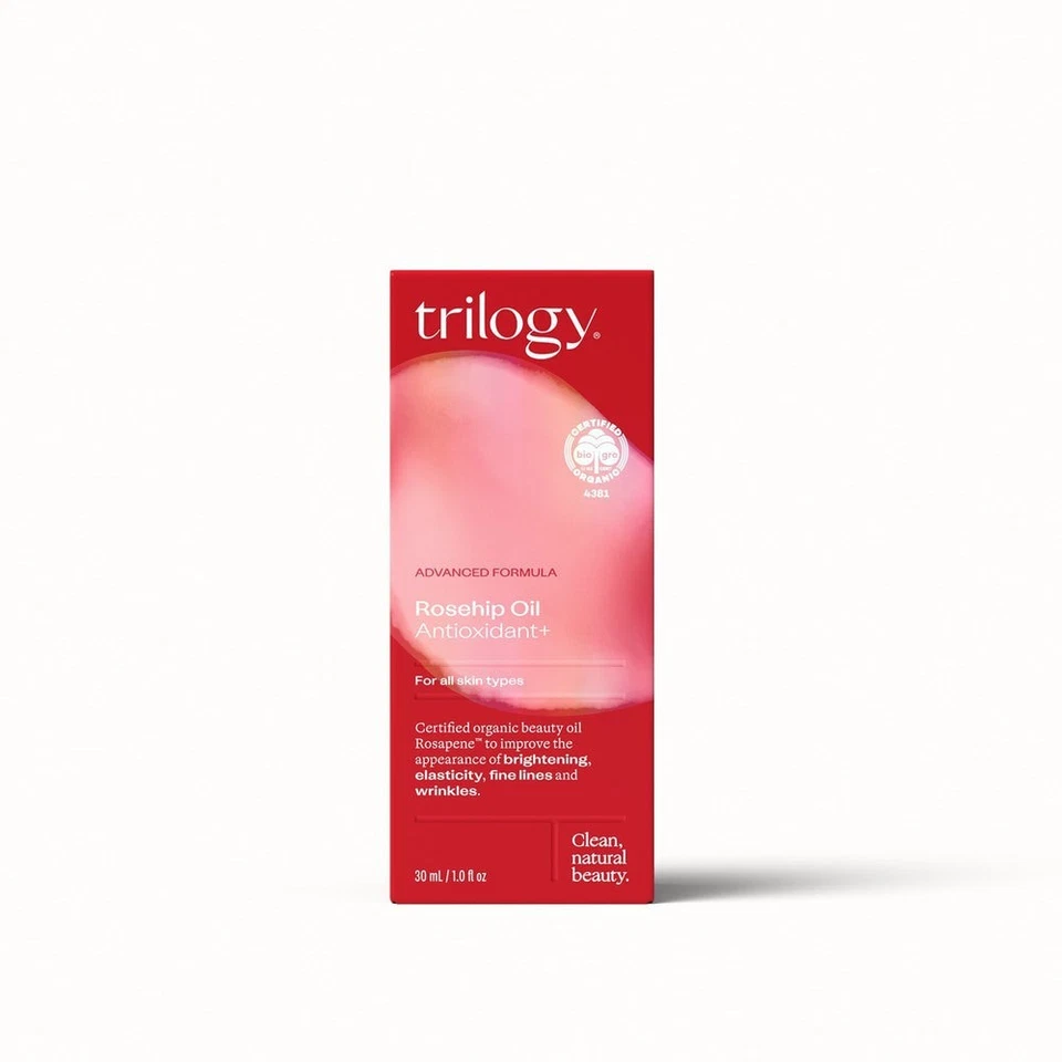 NOVO! Óleo de Roseira Trilogy - Melhorar Linhas Finas, Rugas, Elasticidade - 1 fl oz - Imagem 1 de 4