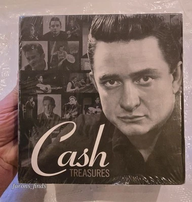 Johnny Cash - Treasures [3CD, Box] Waylon Jennings, George Jones, Bob Dylan NEW - Imagem 1 de 4