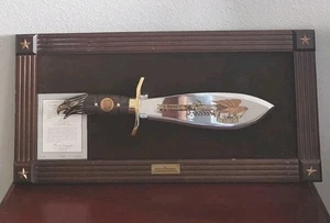 FRANKLIN MINT HEROES OF VIETNAM "TO HONOR ALL WHO SERVED" COMMEMORATIVE KNIFE - Picture 1 of 14