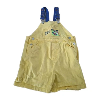 Mono corto amarillo vintage Sesame Street Oscar The Grouch talla 4T raro Foto 1 de 4