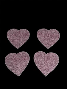 RARA 4 TOVAGLIETTE CENTROTAVOLA ISAAC MIZRAHI ROSSO ROSA MATRIMONIO CUORE CRISTALLO - Foto 1 di 4