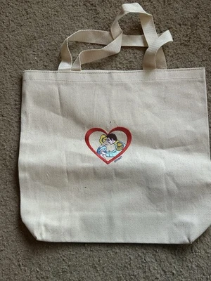 Nuevo bolso de mano Cenicienta y Príncipe mini lona 13x13x3,5 bordado Foto 1 de 3