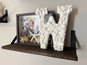 Personalized Seashell Initials – Coastal Wedding & Beach Home Decor - Picture 1 of 2