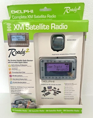 Delphi Roady 2 For XM Car & Home Satellite Radio Receiver NEW Sealed  - Image 1 of 3