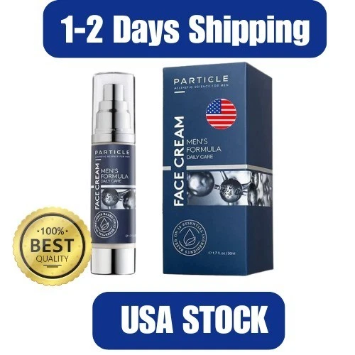 Crema facial de partículas para hombres 6 en 1 crema antienvejecimiento combate las bolsas para ojos manchas oscuras Foto 1 de 4
