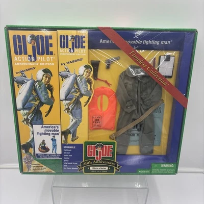 GI Joe Action Pilot Scramble #12 En Serie 40 Aniversario Nuevo de Lote Antiguo Foto 1 de 4