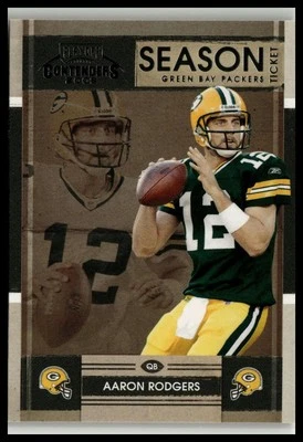 Aaron Rodgers 2008 Playoff Contenders #37 Green Bay Packers Card - Image 1 of 2
