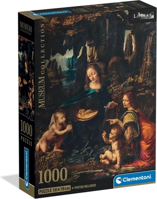 - Puzzle 1000 Pezzi Arte per Adulti E Ragazzi, Museum Collection, Tema Vergine D - Immagine 1 di 4