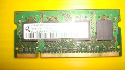 Memoria RAM HYS64T64020HDL-?3S-B para portátil Sony VGN-NR120E HYS64T64020HDL-?3S-B Foto 1 de 2