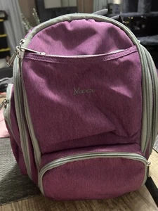 Mancro Diaper Bag Backpack, Large Multifunction Waterproof Travel Bag Preowned - Picture 1 of 6