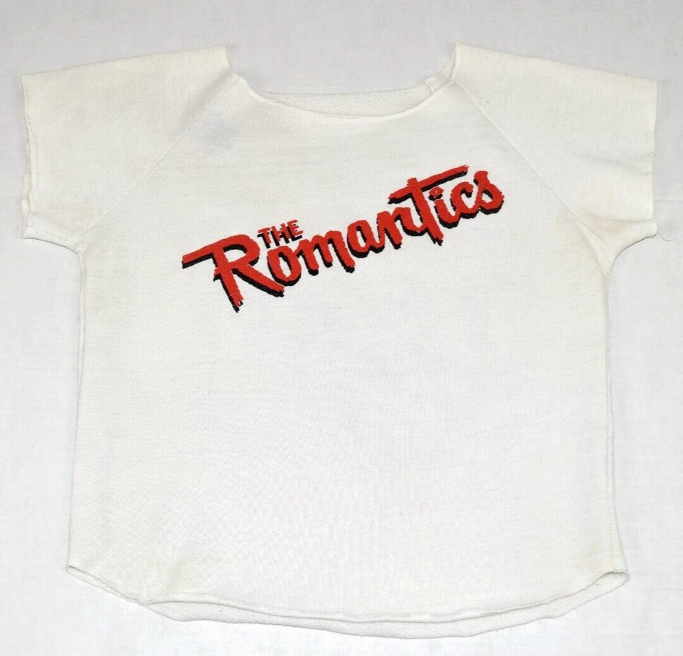 Camiseta Vintage Banda Talla S/M Años 80 The Romantics in Heat Tour 1983 Sudadera Camiseta Foto 1 de 4