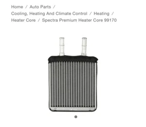 Heater Core  Spectra Premium Industries  99170 - Picture 1 of 6
