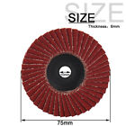 75Mm 3" Zirconium Angle Grinder Mini Flap Discs 60 80Grit Grinding Sanding Wheel