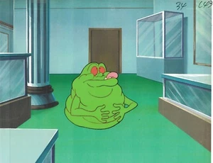 THE REAL GHOSTBUSTERS SLIMER Production Animation Cel -- YOUR CHOICE #2 - Picture 1 of 9