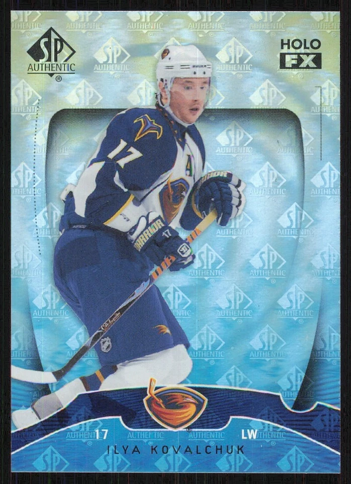 2009-10 SP Authentic Holoview FX #FX10 Ilya Kovalchuk - Image 1 of 2