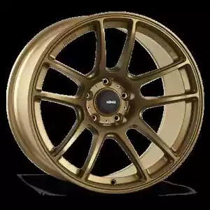 18x9.5 +35 Konig Heliogram 5x114.3 Matte Bronze Wheels (Set of 4) - Picture 1 of 2