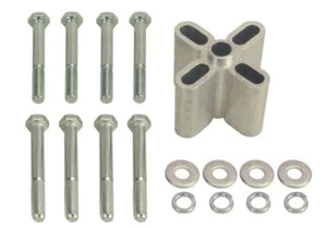 Derale 31515 1 1/2" Fan Spacer Silver - Picture 1 of 1