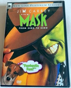 THE MASK-DVD-(Comedy,Jim Carrey,Peter Greene, Peter Riegert, Cameron Diaz) - Picture 1 of 2