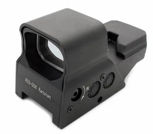 Tactical 8 Reticle Red Green Dot Digital Rechargeable Holographic Reflex Sight - Picture 1 of 12
