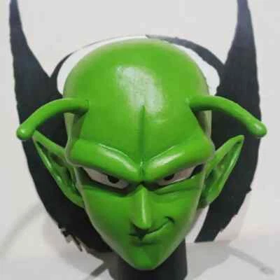 Piccolo Mask Dragon Ball Z Latex Cowl Cosplay Costume Prop Adult Size - Image 1 of 4