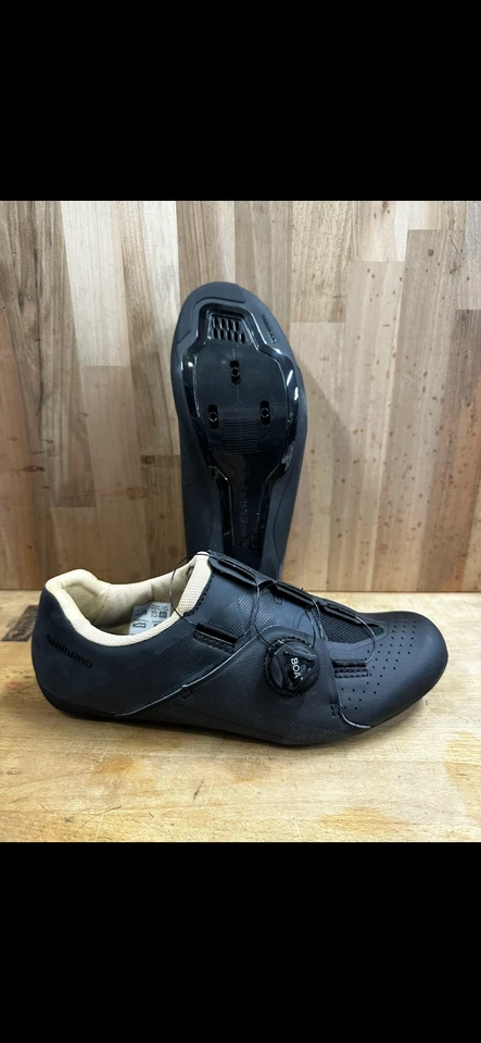 Zapatos de ciclismo de carretera Shimano RC3 para mujer talla 39EU US 7 negros SH-RC300W Foto 1 de 1