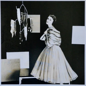 F. C. Gundlach, Original Fotografie 1957/98, signiert, Hamburg/Mode - Bild 1 von 4