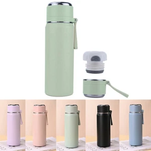 Stainless Steel Vacuum Flask Set Thermal Bottle for Hot & Cold Drinks - Picture 1 of 15
