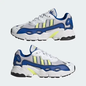 Adidas Ozweego OG scarpe da ginnastica in bianco/blu scarpe da ginnastica da donna UK 6 UK 6,5 - Foto 1 di 6