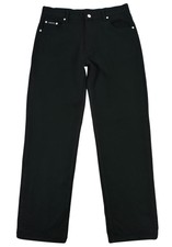 Hugo Boss Jeans Men's Size W33 L34 BLACK  Relaxed Fit Straight Fit  Denim Pants