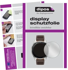 2x Film de protection d'écran pour Huawei Watch 3 Pro protecteur clair dipos - Photo 1 sur 4