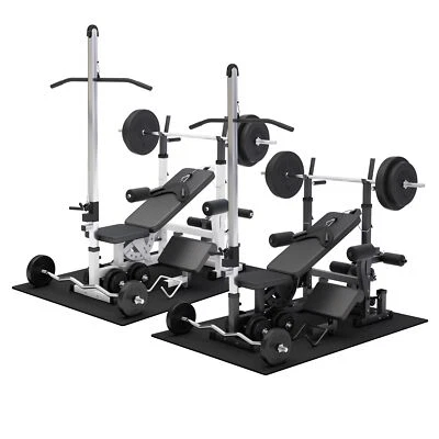 GORILLA SPORTS® Kraftstation Hantelbank Trainingsbank Fitnessstation Multi-Gym - Bild 1 von 4