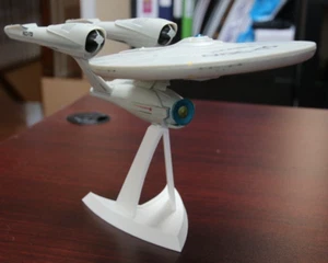 Star Trek 2009 Playmates USS Enterprise Replacement Stand - Picture 1 of 8