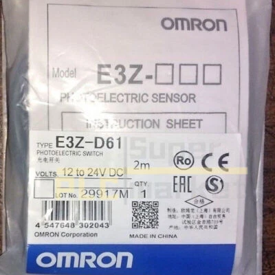1PCS NEW OMRON E3Z-D61 Photoelectric Switch sensor (E3ZD61) - Image 1 of 4