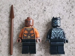 Lego Black Panther und Okoye Minifiguren Menge 2 Minifiguren Marvel Avengers  - Bild 1 von 4