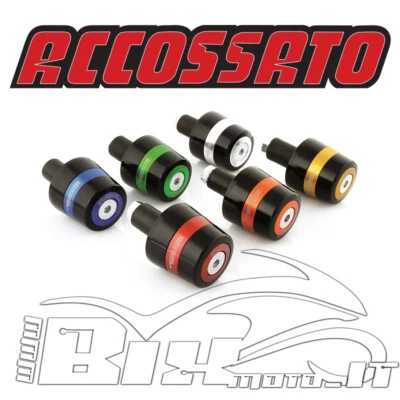 CONTRAPPESI UNIVERSALI MANUBRI ACCOSSATO INSERTI COLORATI TK002 DA 12MM A 20MM  - Immagine 1 di 2