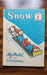 (Dr. Seuss) Snow by Roy McKie and P.D. Eastman - 1962 printing Book Club  - Picture 1 of 6