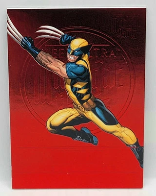 2023 Fleer Ultra Midnight Sons Medallions Ruby Red /50 Wolverine #M-49  - Image 1 of 2