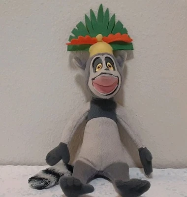 Ty Beanie Babies King Julien Penguins Of Madagascar Lemur Plush 2010 Pre-Owned - Image 1 of 4